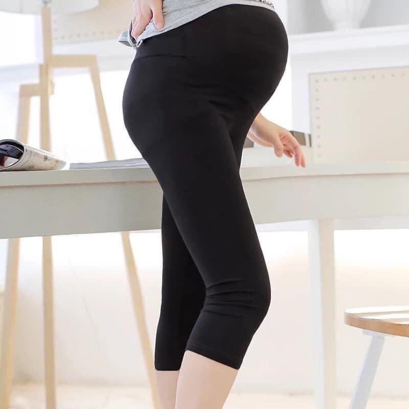 Quần Bầu Ngố Mặc Bầu Và Sau Sinh Thun Váy Bầu Đầm Bầu