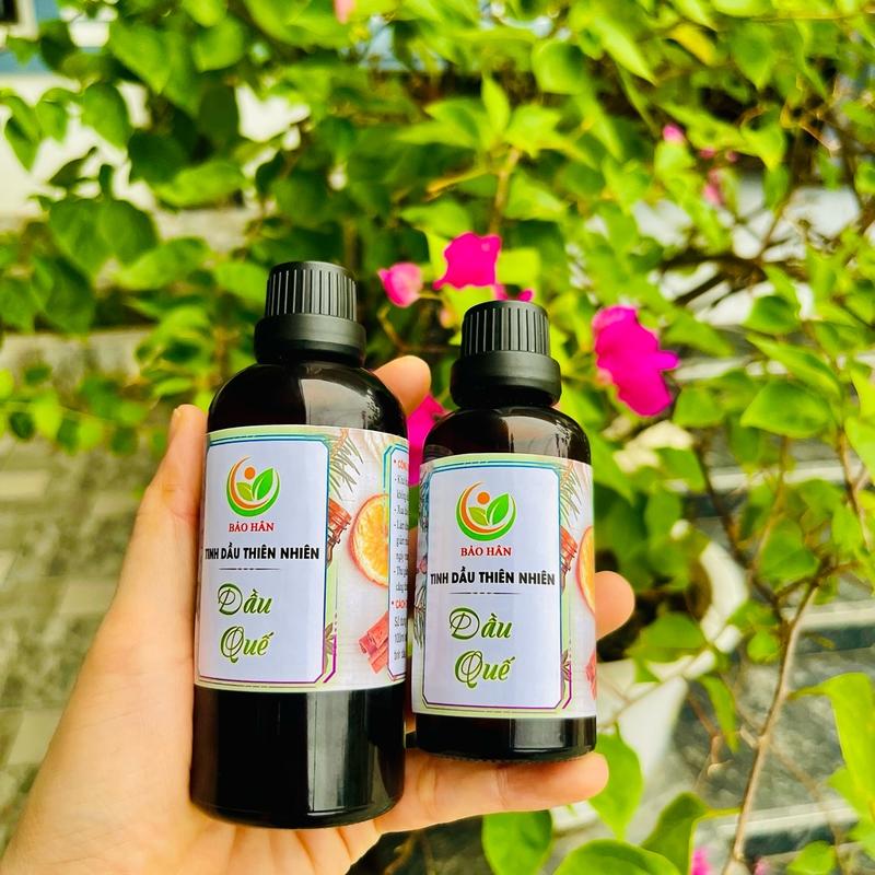 Tặng Vỏ TREO Ô TÔ Tinh Dầu Quế từ thiên nhiên Bảo Hân, khử khuẩn thanh lọc không khí, thơm xe 1
