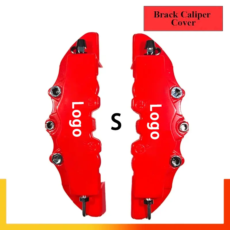 Nắp bình dầu phanh bằng nhựa, 2 miếng, Thích hợp cho ô tô, Đánh giá tự động, cho trung tâm bánh trước và sau 14-18 inch 4