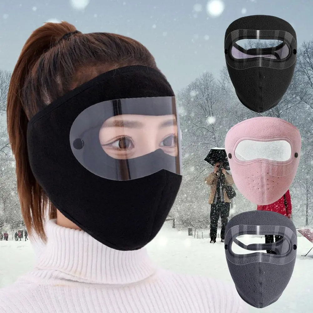 Anti-fog Goggles, Dustproof, Ventilation Helmet For Cycling, Full Face Mask, Riding Mask, Warmth On The Face, Heat, Windproof