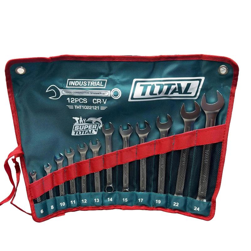  Bộ 12 cờ lê hai miệng 6-24mm và 6-32mm Total THT1022121 và THT1023121 