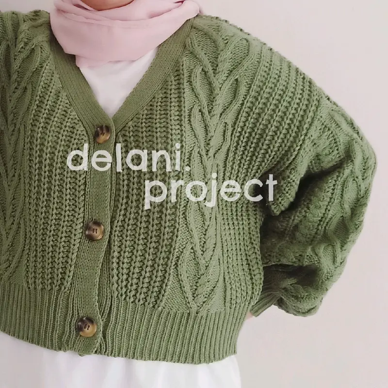 Delani.Project - Jiminie Cardi Semi Crop 8
