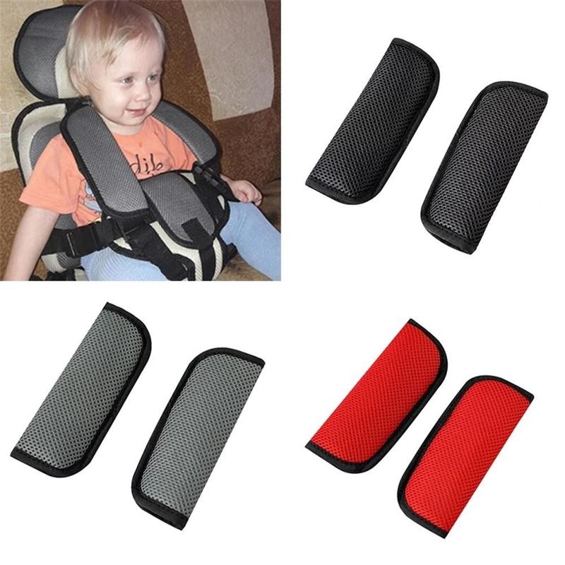 1Pair Harness Soft Safe Padding Car Shoulder Sheath Protection Cover Child Safety Seat Belt Cover Cushion 0