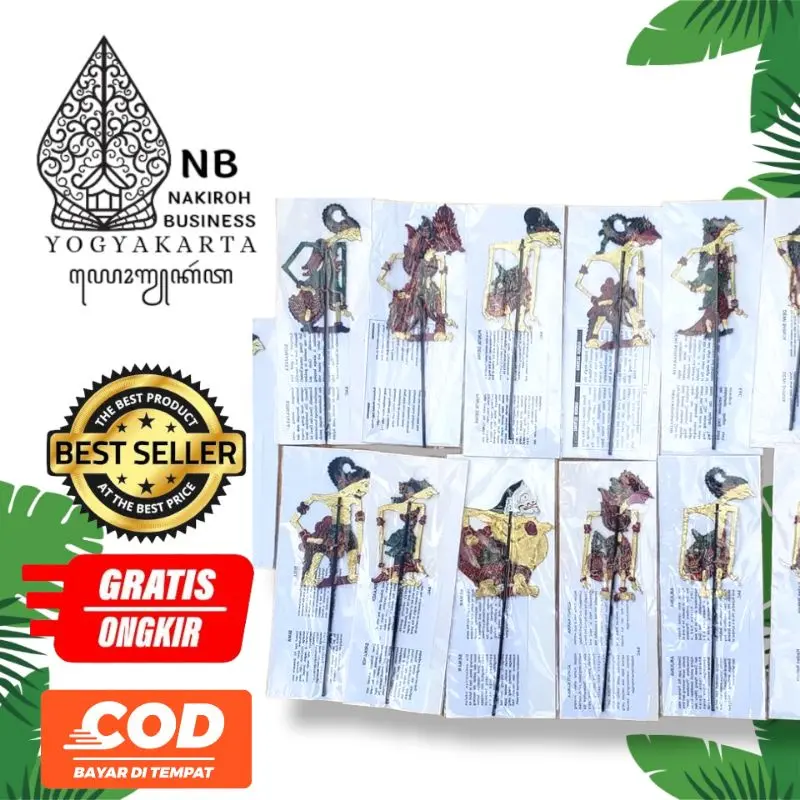 pembatas buku wayang/wayang kulit mini/ miniatur wayang kulit