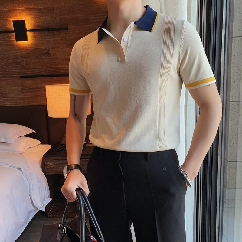 (PL05) Áo thun POLO MAN  vải sợi len kháng khuẩn, chống nhăn, thoáng mát dáng Basic phù hợp với công sở, đi chơi. Menswear Top