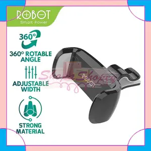ROBOT RT-CH07  Car Air Vent Holder Universal - Silicon Pad Holder Handphone Universal