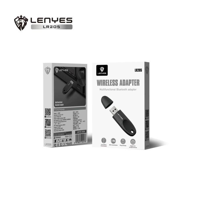 Lenyes LR205 Bluetooth Receiver USB Wireless Audio Dongle Car Speaker 6