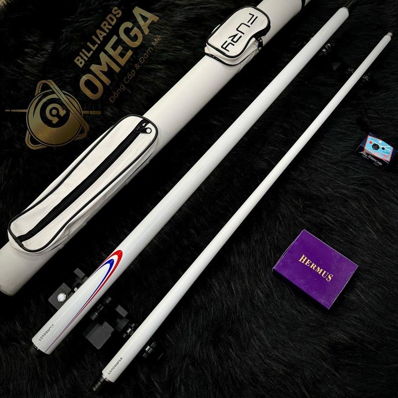  Combo Cơ Gậy Bida Lỗ Pool LeadSuper LS-W Ngọn Sợi Thuỷ Tinh  Tặng Kèm Phụ Kiện  carbon 