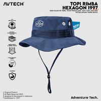 Gambar AVTECH - Topi Rimba Outdoor Adventure Quickdry Unisex Dewasa All Size - TOPI RIMBA HEXAGON 1997 - Navy dari Avtech Adventure Technology Kota Administrasi Jakarta Timur 4 Tokopedia