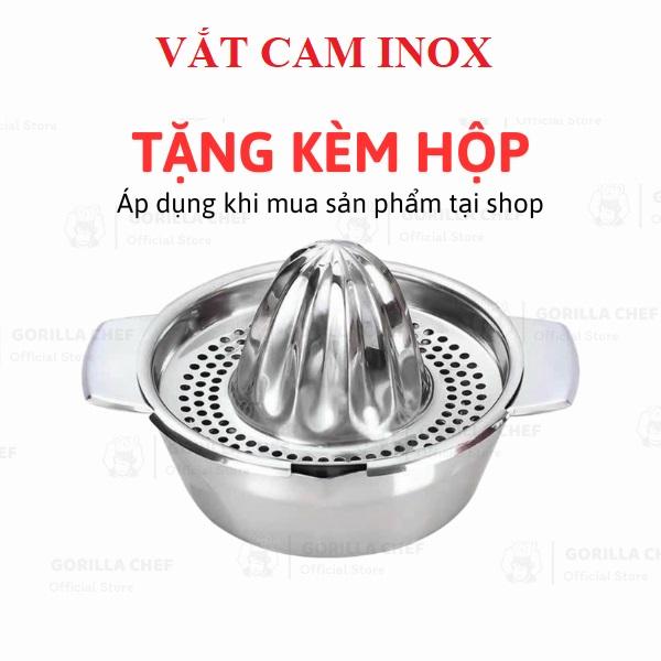 Đồ vắt cam inox 304 cao cấp an toàn, tiện dụng giúp tăng cường sức đề kháng TIỆN LỢI dùng tại nhà