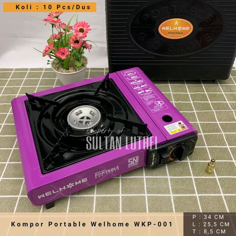 Kompor Portable Welhome WKP-001 0