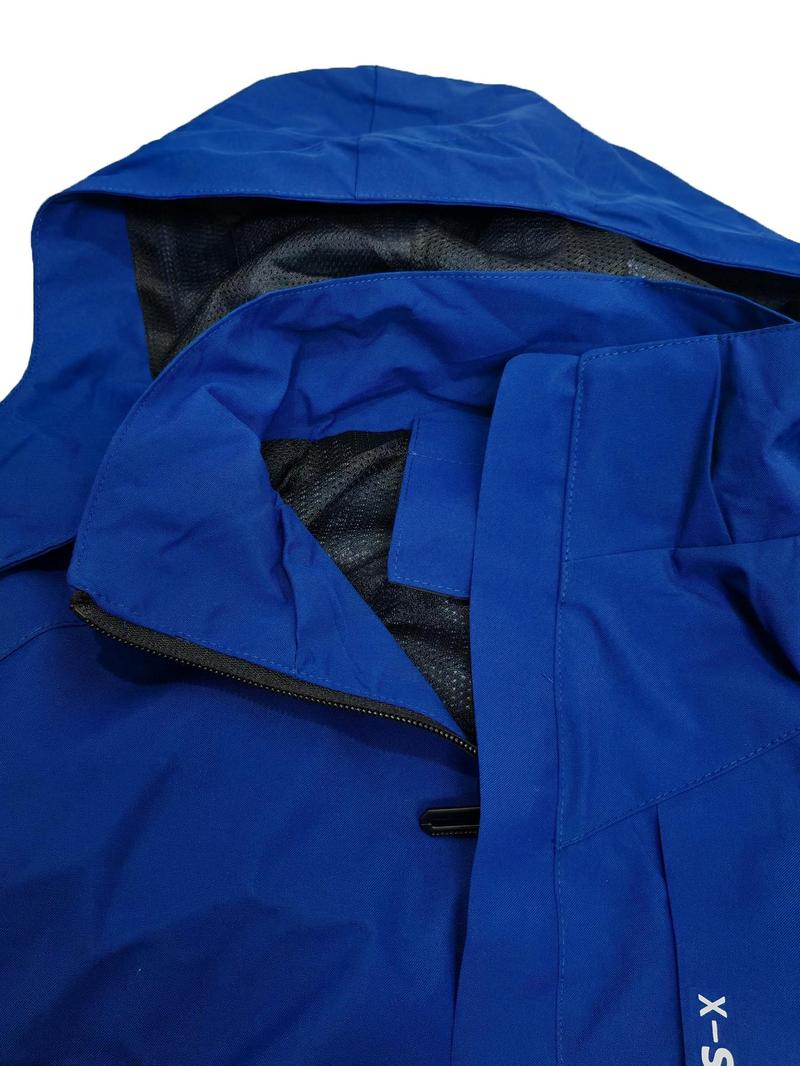 Product Introduction of Men's Hooded Hardshell Jacket, Regular Fit Casual Windproof Waterproof Long Sleeve Outerwear for Spring & Fall, Fashion Men's Clothes for Outdoor Activities, Coat 3