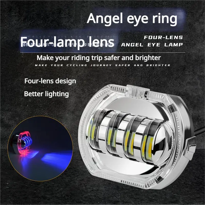 BECKY Lampu Tembak DayMaker Biled New Shroud Projie Biled 5 Kabel Lampu tembak Biled gen 2 Projie Biled proji Biled 4 lensa 8D 1