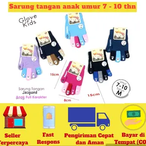 SARUNG TANGAN RAJUT ANAK UMUR 5 SAMPAI 10 TAHUN Sarung Tangan Sarung Tangan Musim dingin Musim dingin