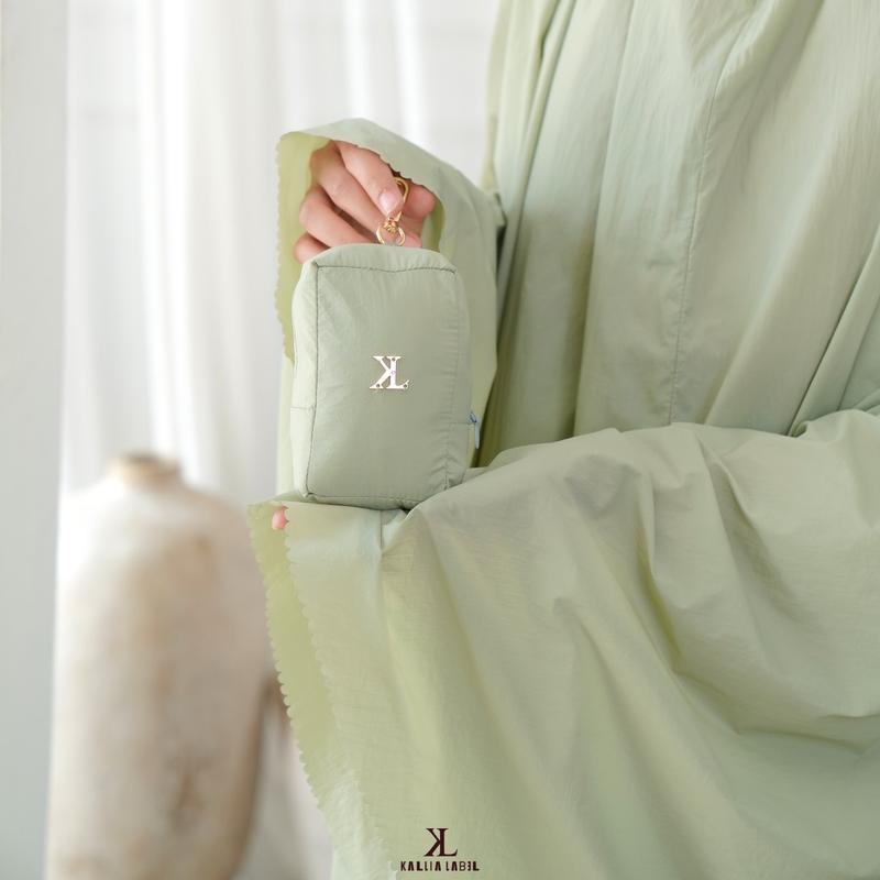 Alula Travel Prayer Set | Mukena Mini Travel Premium by Kallia | Packaging with box 4