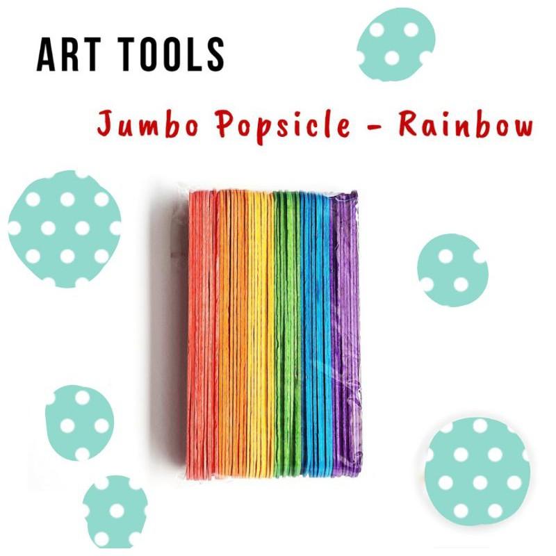 Stik es krim warna premium popsicle stick rainbow 3