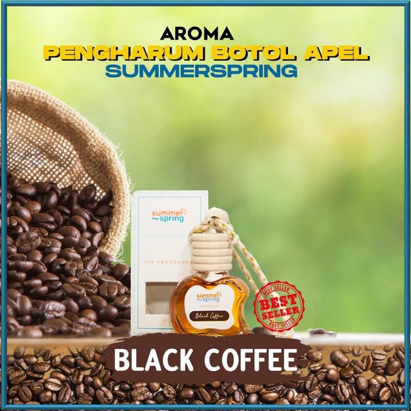 Parfum AC Mobil Aroma Black Coffee Botol Apel Summer Spring Pengharum Mobil Kamar Aromaterapi Segar 0