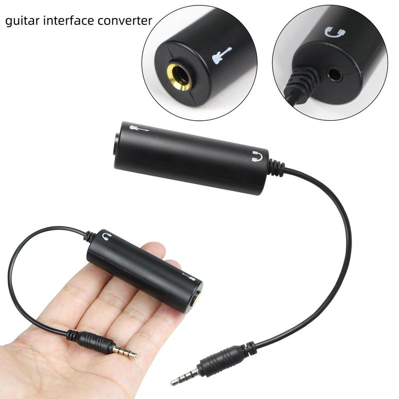 Audio Connection Cable, Guitar Audio Interface, Guitar Accessories for Mobile Phone 4