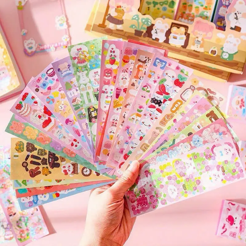 Lẻ 1 tấm sticker ngẫu nhiên dán trang trí phụ kiện 5