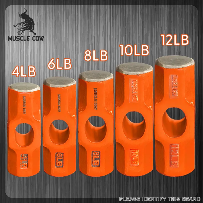 Muscle Cow หัวค้อนทุบหิน ขนาด 4 ปอนด์/6 ปอนด์ ปอนด์ ค้อนทุบหิน ฆ้อนทุบหิน หัวฆ้อน ค้อนปอนด์ ค้อน หัวค้อนปอนด์ ค้อนทุบหิน หัวฆ้อนปอนด์ ค้อนปอนด์ใหญ