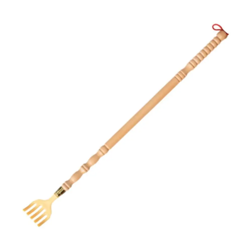 Back Scratcher Strong Portable Long Handle Self Back Scratcher Wooden ...