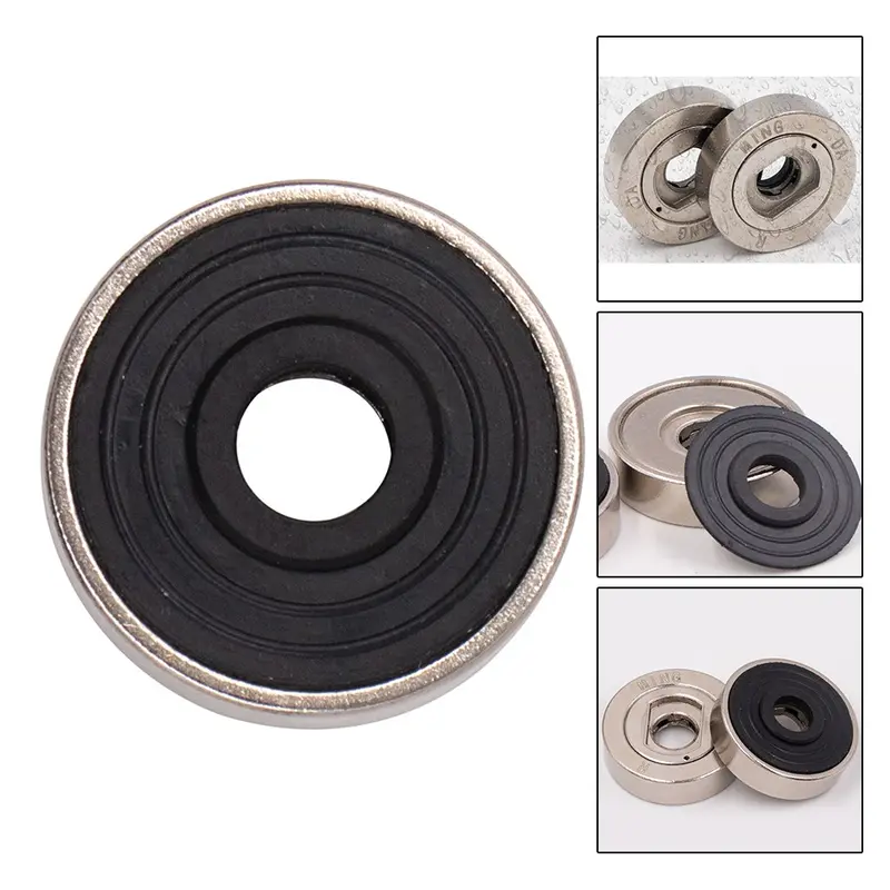 Máy xay tự khóa tháo nhanh, Tấm ép mặt bích, Đai ốc Power Chuck, Loại 100 7