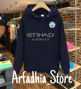 JAKET HOODIE SWEATER DISTRO BOLA city viral Fleece