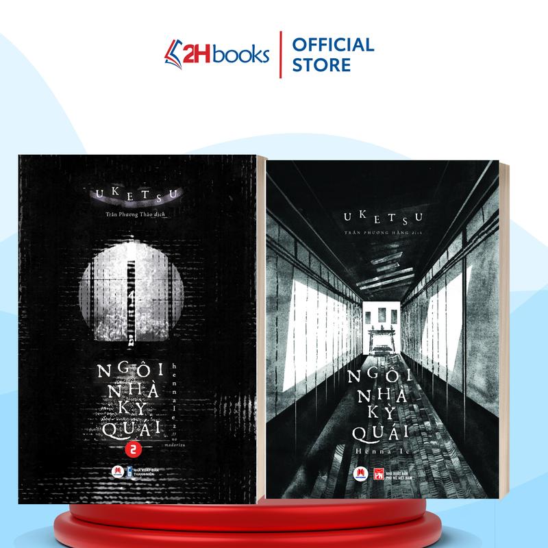 Combo - Ngôi nhà kỳ quái phần 1 và 2 , tiểu thuyết trinh thám uketsu - 2H books