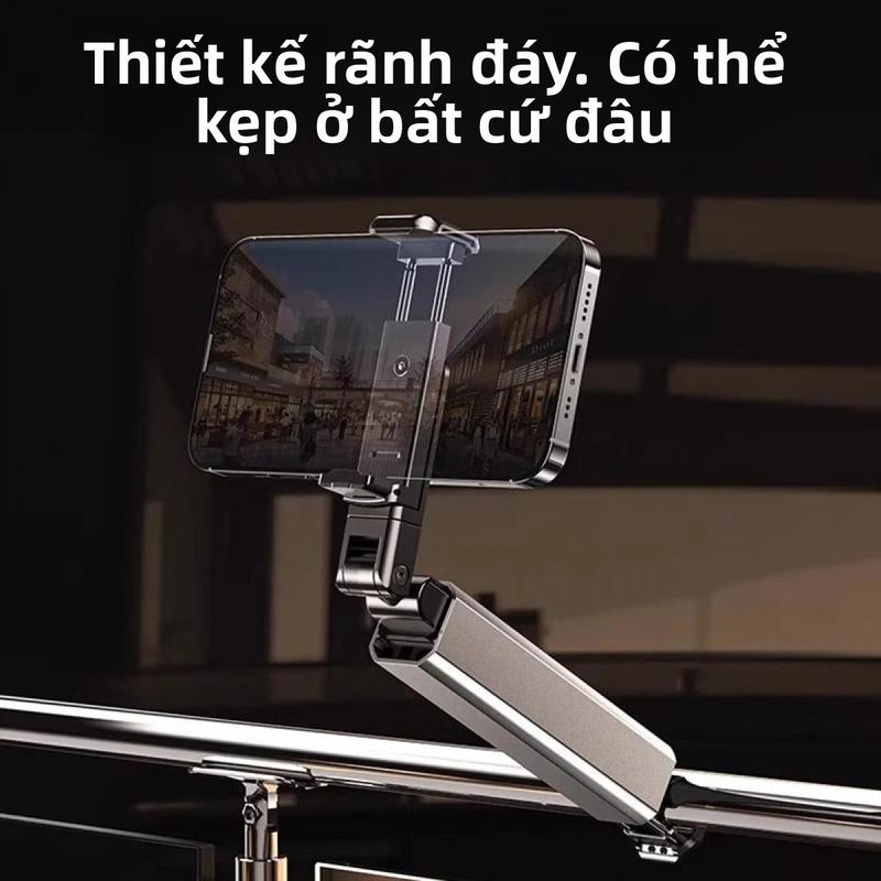  Giá đỡ điện thoại du lịch cầm tay có thể gập lại để bàn điều chỉnh và xoay được thích hợp cho máy bay tàu hỏa và ô tô Chân đế điều chỉnh giá đỡ camera điện thoại lý tưởng cho hội nghị video và trực tuyến giá đỡ trên ô tô 