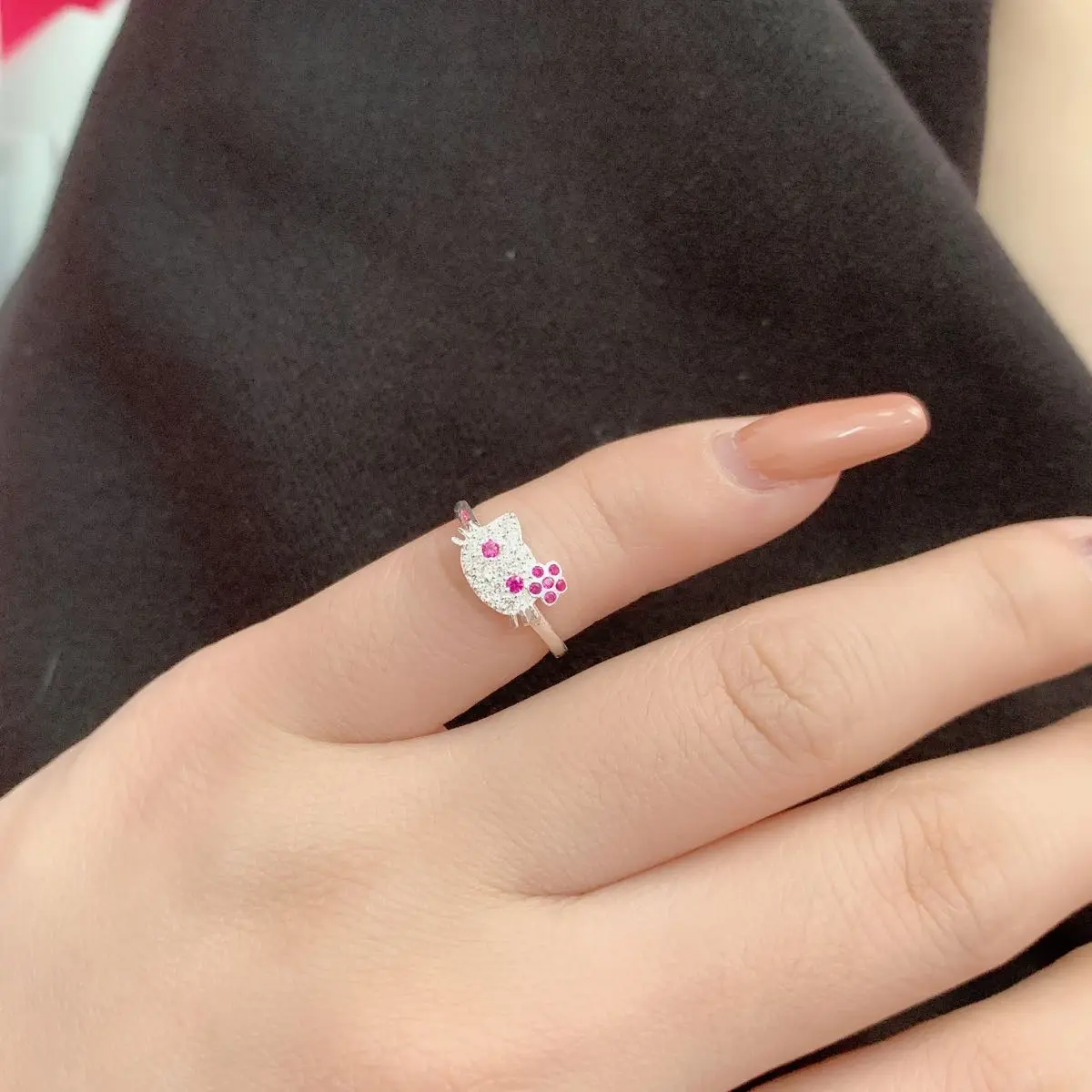 Nhẫn kitty cho bé