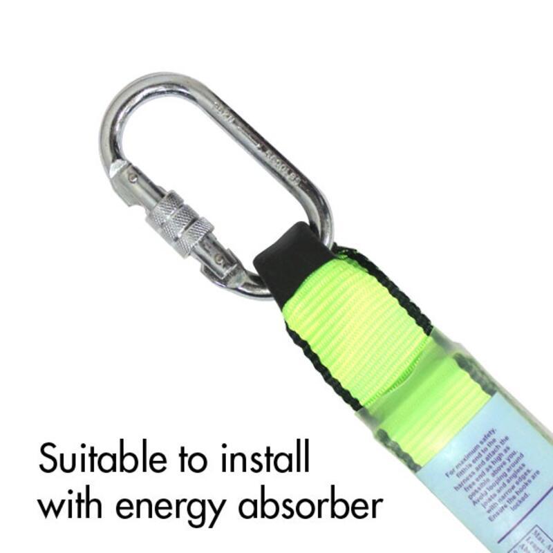 Product Introduction of Heavy Duty Screw Lock Gate Spring Snap Hook Gourd Safety Carabiner for Hiking, Climbing and Outdoor Activities 3