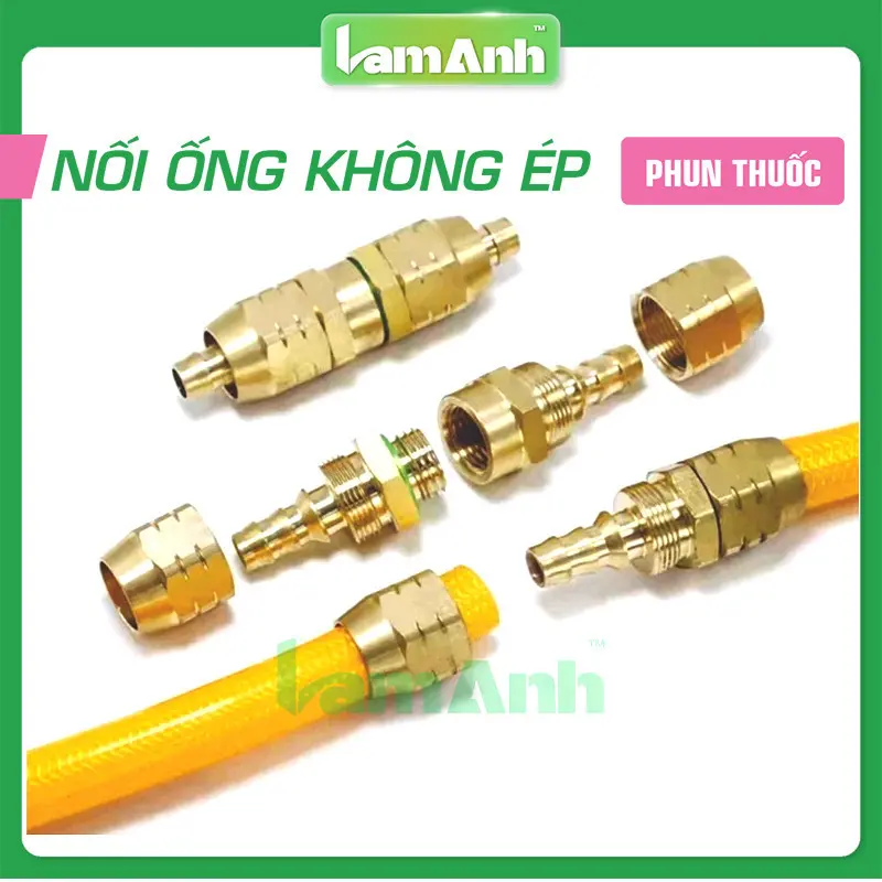 Đầu Nối Dây Xịt Rửa Xe, Dây Cá Sấu, Dây Xịt 8.5mm 0