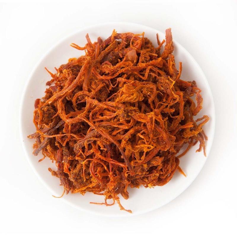 [ Lon 300gram] Khô Bò Sợi (  Khô Heo Giả Bò ) Thơm Ngon - Đậm Vị 4