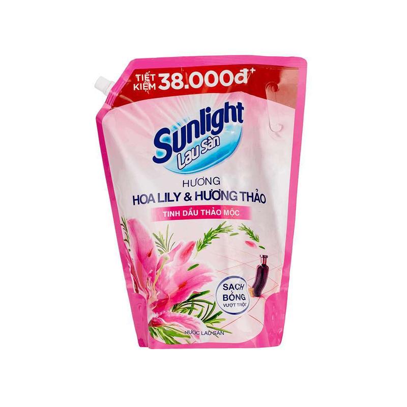 Nước lau sàn Sunlight túi 3.6kg [Chính hãng] Làm Sạch 3