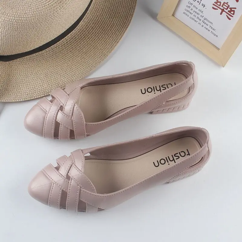 LVR TG1726 Sepatu Flat Shoes Wanita Jelly Fashion 3