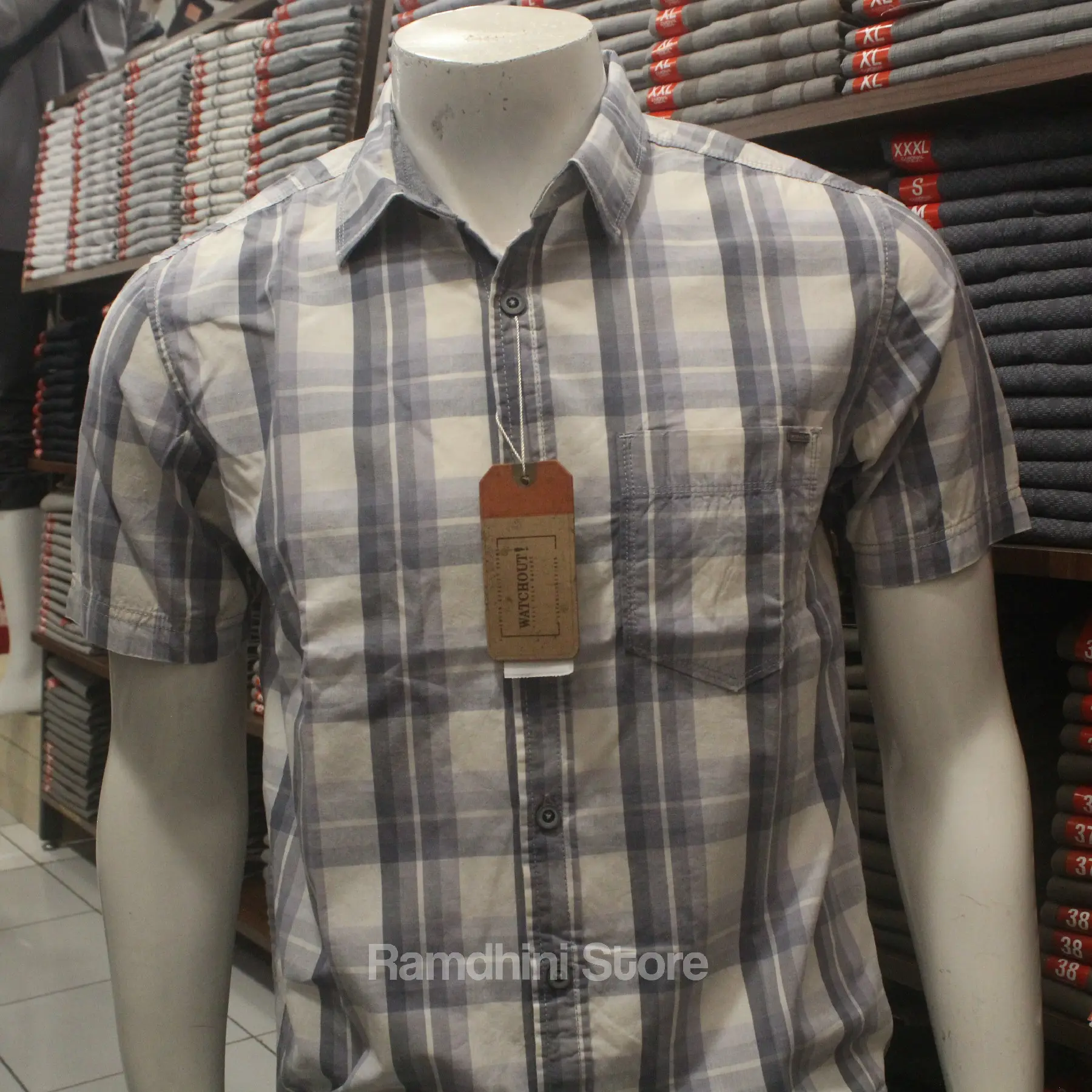 WATCHOUT Casual Kemeja Pria WS514240126 1023