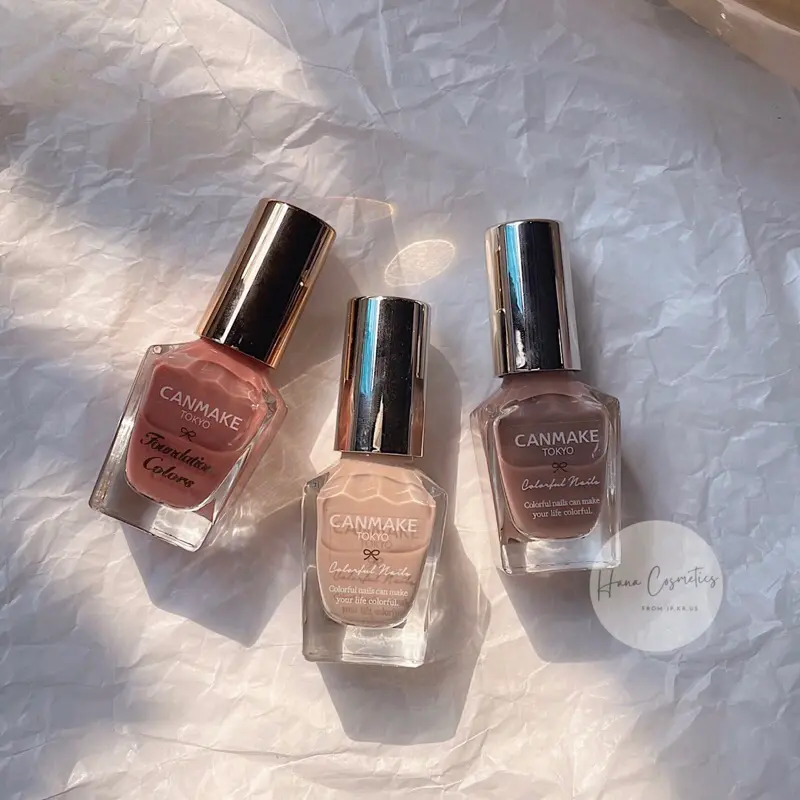 Sơn móng tay Canmake Colorful Nails màu dễ dùng, không hơ đèn