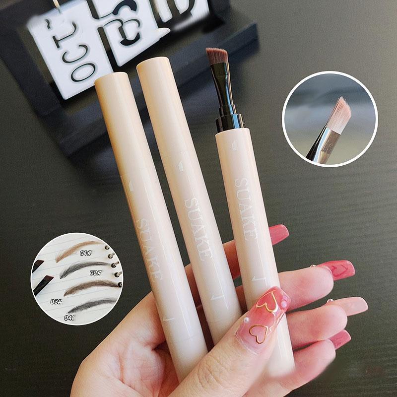 Product Introduction of Pensel kening 2-dalam-1, Gel tampal kening tahan lama, kalis air, dengan berus kening, solek kening, cetakan, pensel kening kalis air, cat kening pelbagai guna, Solekan mata semulajadi, menyegarkan, kalis air, tin, banyak 13