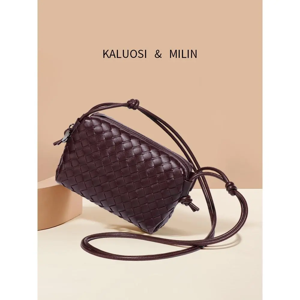 Korean Style Simple Solid Color Mini Messenger Bag Early Autumn New Casual Small Square Bag Texture Large Capacity All-Match Shoulder Bag