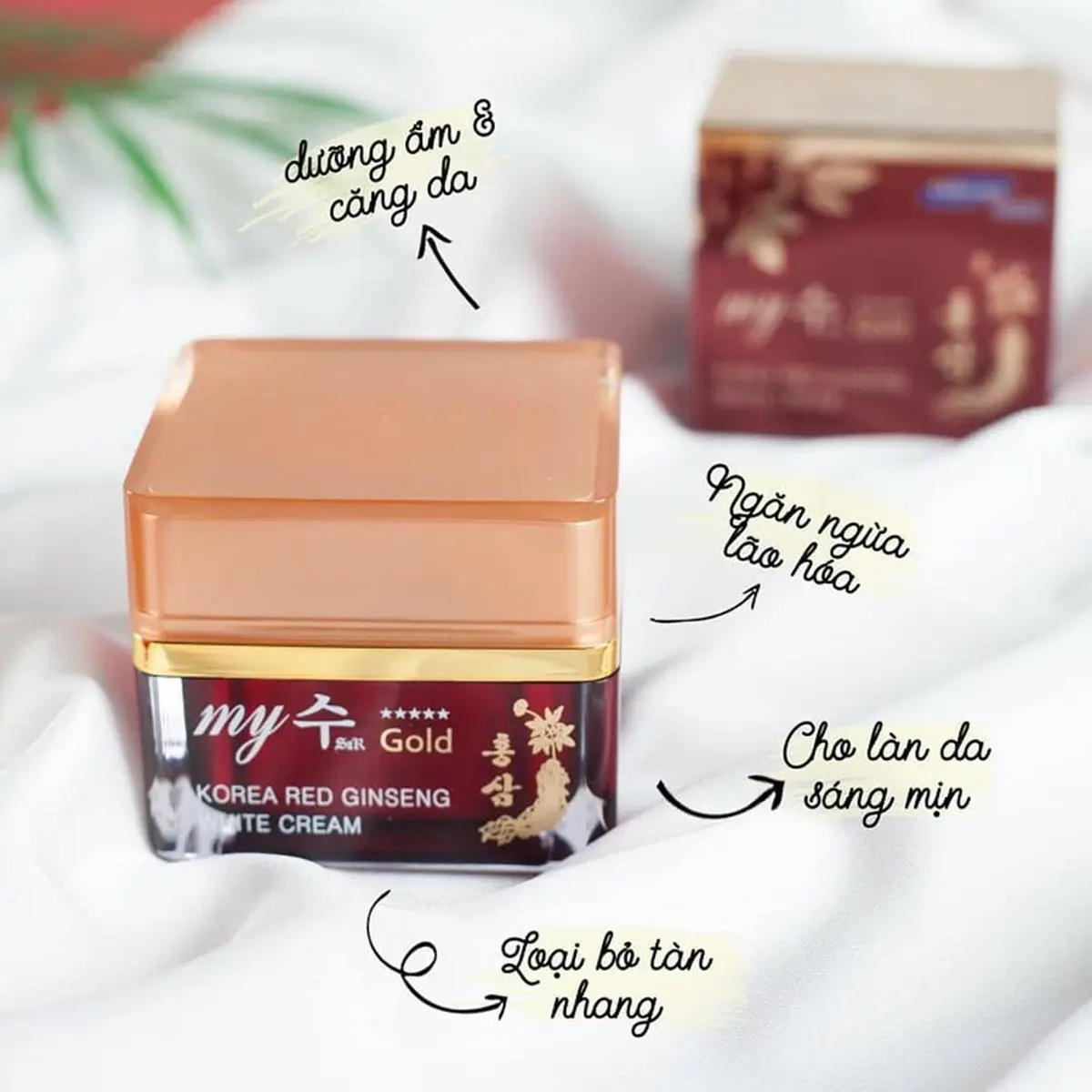 Kem Dưỡng Trắng Da Hồng Sâm My Gold Hàn Quốc 50ml Làm Đẹp Da Skincare