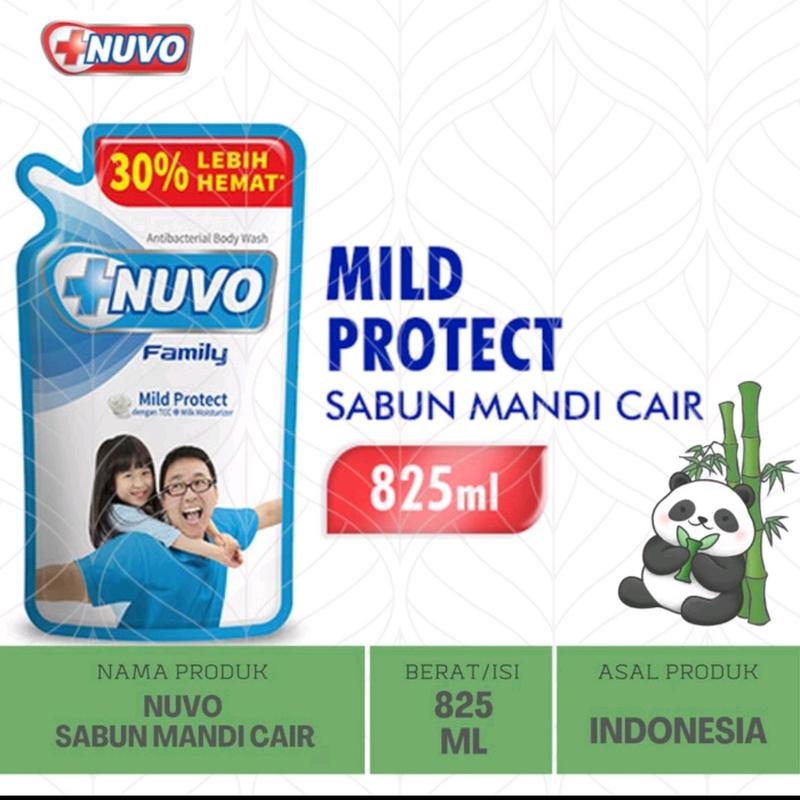Nuvo Sabun mandi cair 825ml Soap pembersihan Tubuh Liquid 2