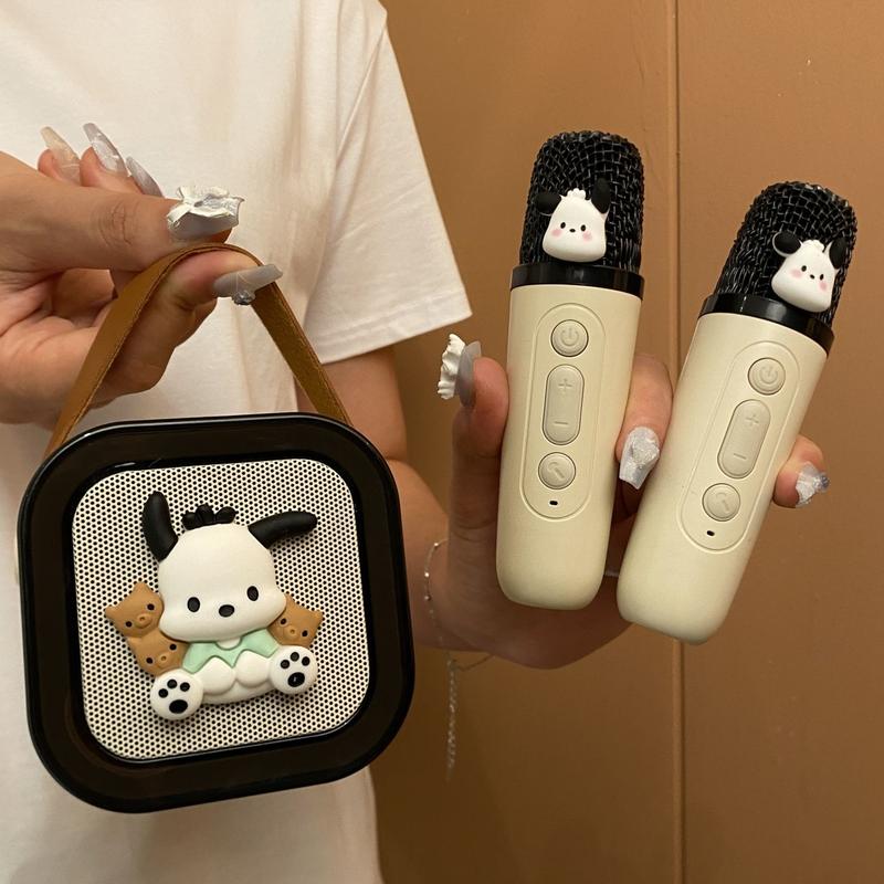 Product Introduction of ไมโครโฟน, Pachah, ไมโครโฟนเสียง, ลำโพงร้องคาราโอเกะสี่เหลี่ยม, เหมาะสำหรับ KTV ครอบครัว, ไร้สายบลูทูธ, เหมาะสำหรับของขวัญวันเกิดของเด็ก 0