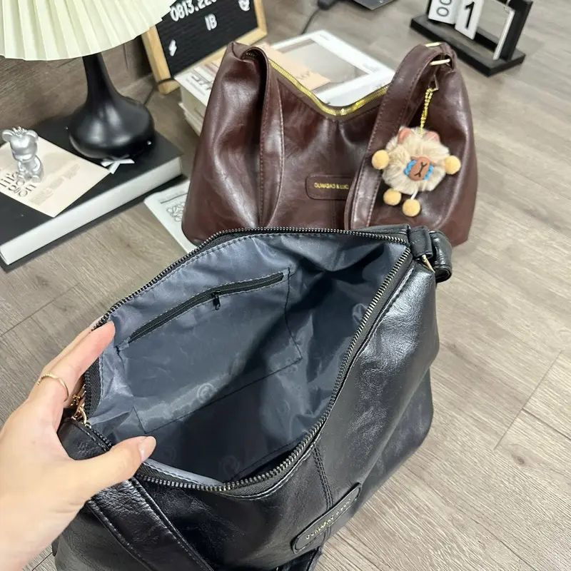 [Tặng Móc Gấu]Xả Kho Nghỉ Bán Túi Tote Da Công Sở Cỡ Lớn Đeo Chéo Đi Học Đi Chơi 8
