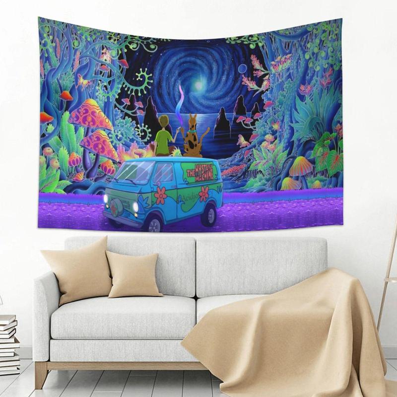 1 Piece 40*60Inch Tapestry, Trippy Wall Hanging Blanket For Bedroom College Dorm Room Home Decor
