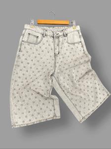 Men's All Over Print Shorts, Loose Casual Comfy Shorts for Daily Wear, Men's Bottoms for All Seasons