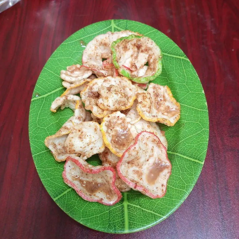 kerupuk bawang mumbu kacang basah 45gr Cemilan Food Snacks 1