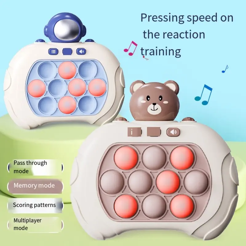 (BISA COD) Mainan Pop It Kuromi Elektronik Push Bubble Challenge Fidget Toys Squishy Game Anak Popit Elektrik Musik Set Hadiah Toys 4