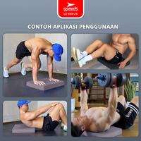 Gambar SPEEDS Balance Pad Matras 50x40x5cm Lutut Olahraga Pilates TPE Bantalan Yoga Empuk Cushion 034-24 - -23 ABU dari Speeds Premium Store Kota Surabaya 4 Tokopedia