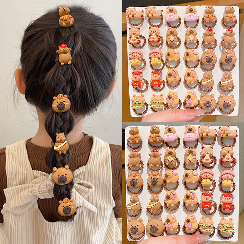 KYUBE - IKAT RAMBUT KARET MOTIF KARAKTER ICON CAPYBARA / IKATAN RAMBUT ...