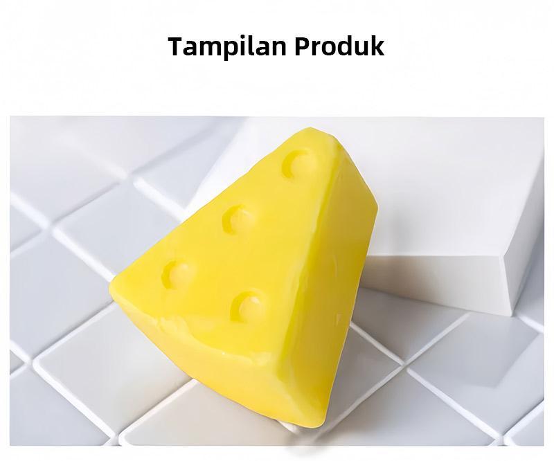 【COD】Sabun Keju – Mencerahkan, Atasi Jerawat, Kontrol Minyak + Jaring Busa